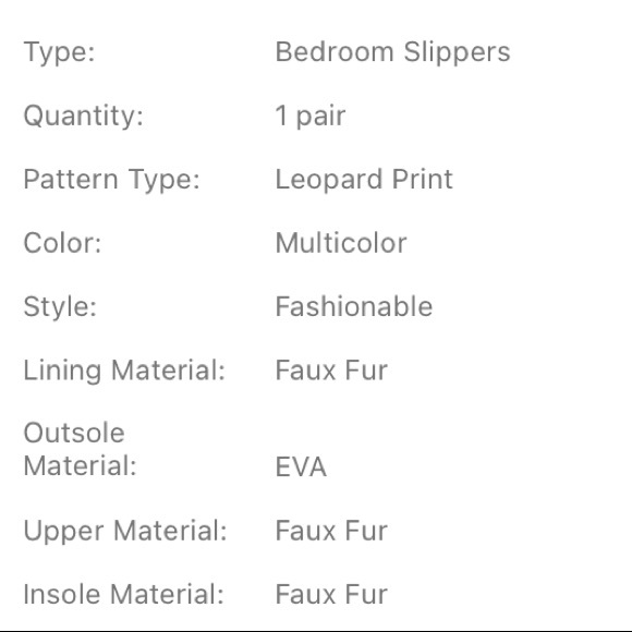 Fluffy Leopard Print Double Strap Slippers - Picture 6 of 7